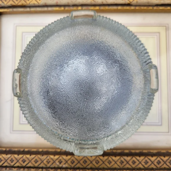 Art Deco Powder Jar Vintage Dresser Jar Trinket Dish Floral Tulip ~ Pretty! - Picture 7 of 16